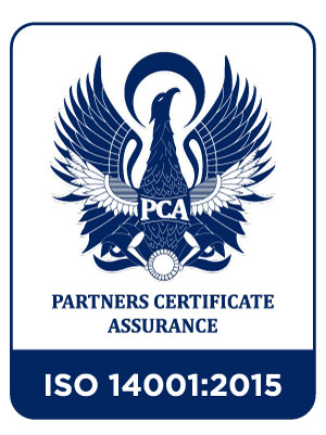 ISO 14001:2015 certificate